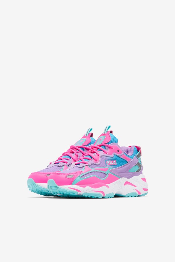 Big Kids\' Ray Tracer Apex Blue/Sugar Plum/Crocus Petal Fila