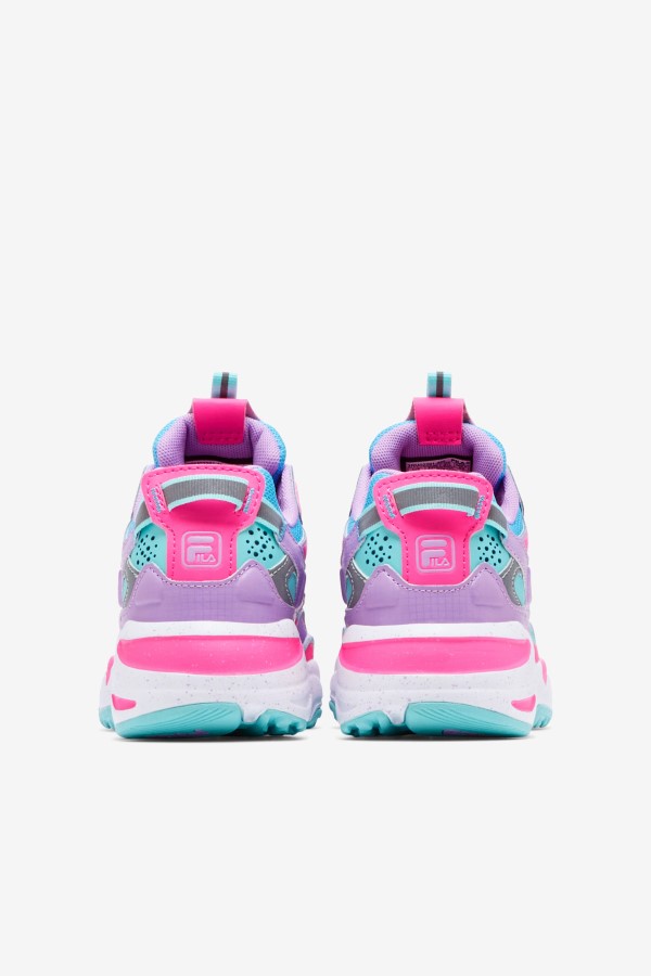 Big Kids\' Ray Tracer Apex Blue/Sugar Plum/Crocus Petal Fila