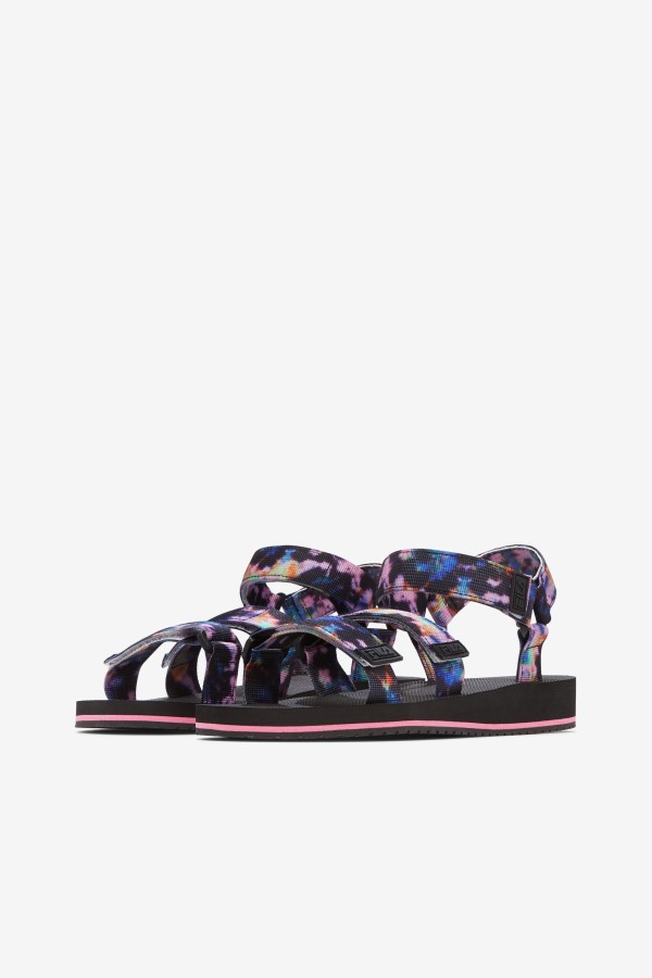 Women\'s Drifter Ts Tie Dye Multi/Black/White Fila