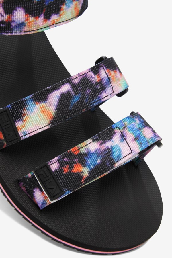Women\'s Drifter Ts Tie Dye Multi/Black/White Fila