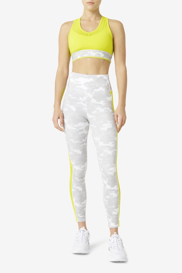 Fila Uplift Racerback Bra Top Sulphur