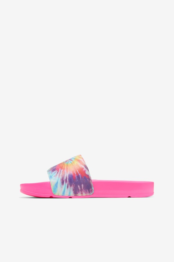 Women\'s Drifter Tie Dye Fila Multi/White/Pink Glo