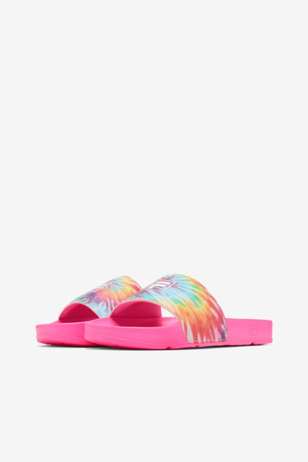Women\'s Drifter Tie Dye Fila Multi/White/Pink Glo