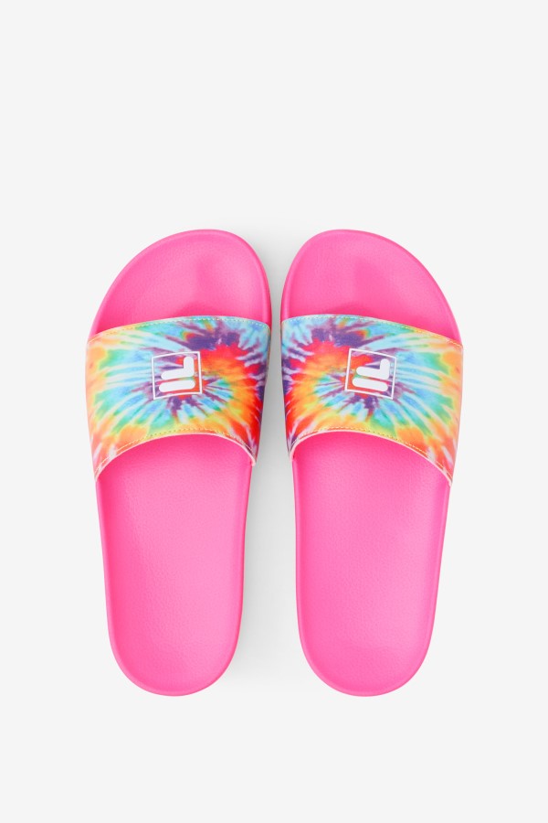 Women\'s Drifter Tie Dye Fila Multi/White/Pink Glo