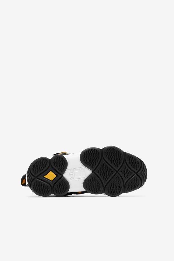 Fila Big Kids\' Stackhouse Spaghetti Black/Lemon/White