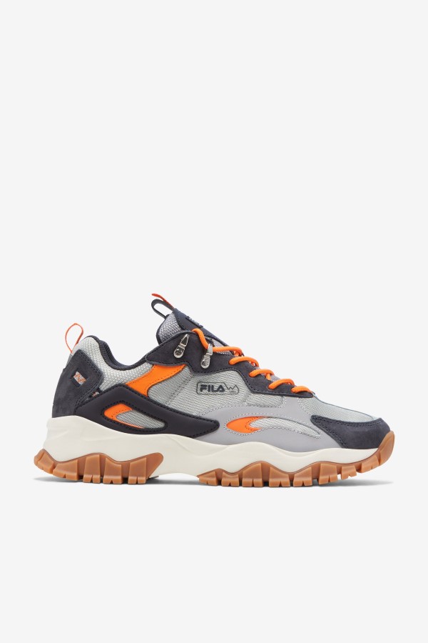 Fila Glacier Gray/Nine Iron/Orange Men's Ray Tracer Tr 2