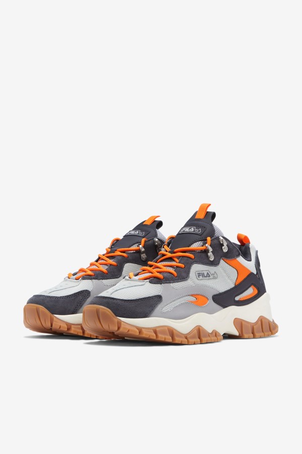 Fila Glacier Gray/Nine Iron/Orange Men\'s Ray Tracer Tr 2
