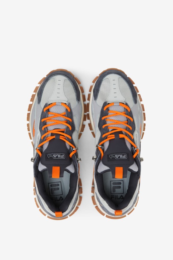 Fila Glacier Gray/Nine Iron/Orange Men\'s Ray Tracer Tr 2