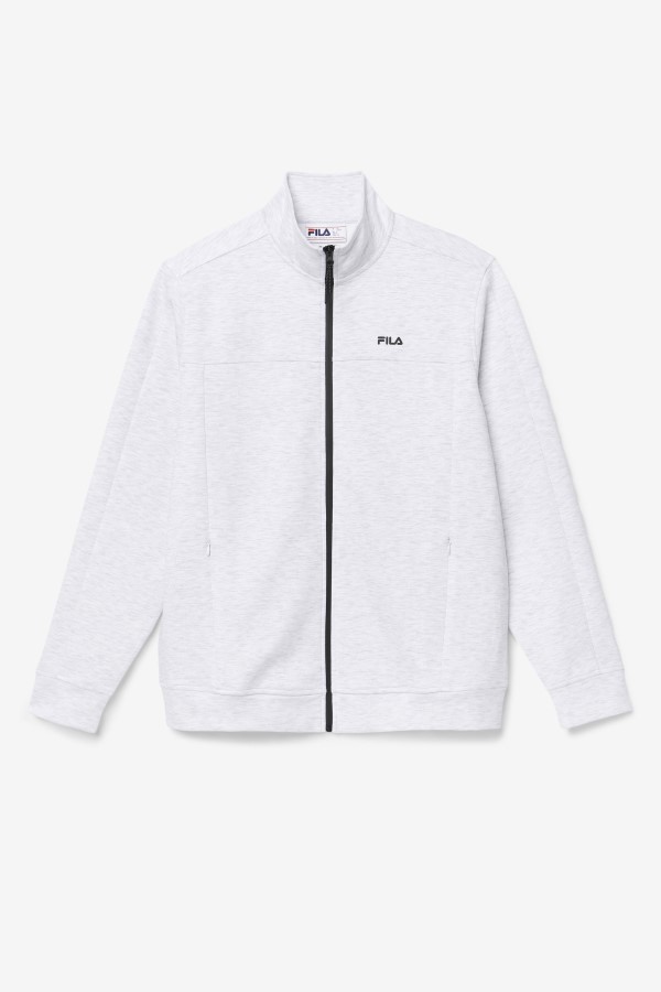 Fila Bleached Marl/Black Gonal Zip Jacket
