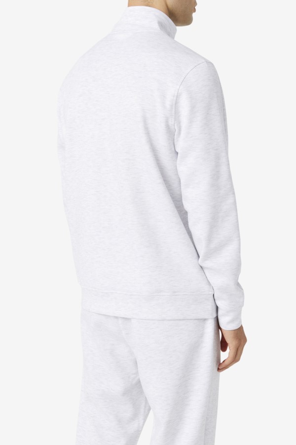Fila Bleached Marl/Black Gonal Zip Jacket