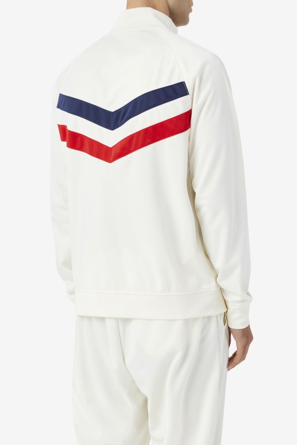 Jaya Track Jacket Fila Egret/Red/Navy