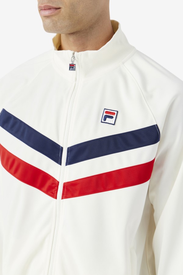 Jaya Track Jacket Fila Egret/Red/Navy