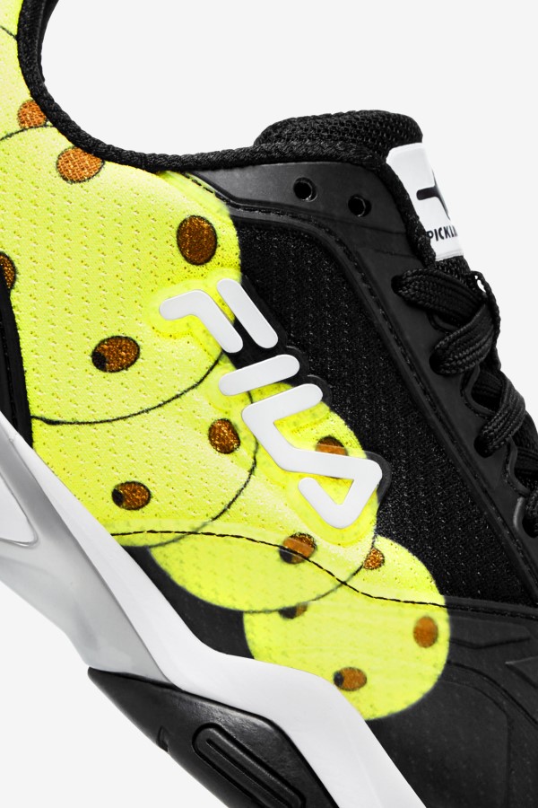 Black/White/Yellow Men\'s Volley Zone Fila