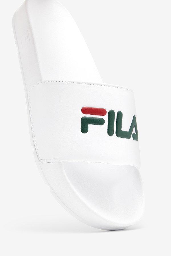 White/Sycamore/Red Men\'s drifter Fila