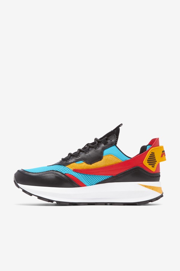Fila Bluefish/Gold/Black Men\'s R1 Runner X Barneys