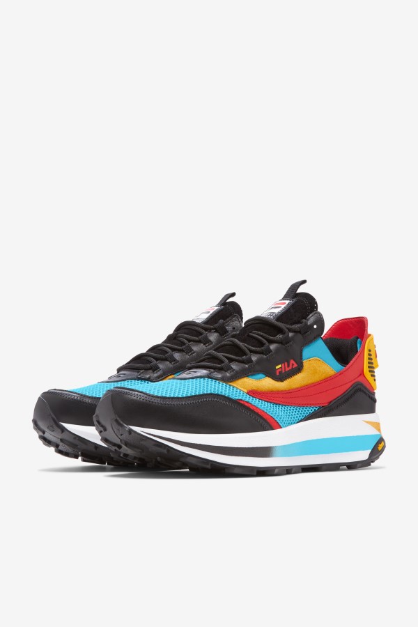 Fila Bluefish/Gold/Black Men\'s R1 Runner X Barneys