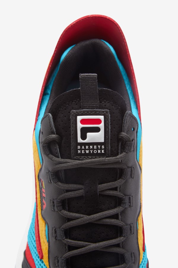 Fila Bluefish/Gold/Black Men\'s R1 Runner X Barneys