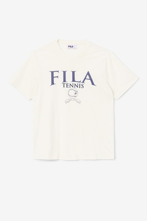 Gardenia/Navy Saran Tee Fila