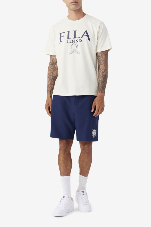 Gardenia/Navy Saran Tee Fila