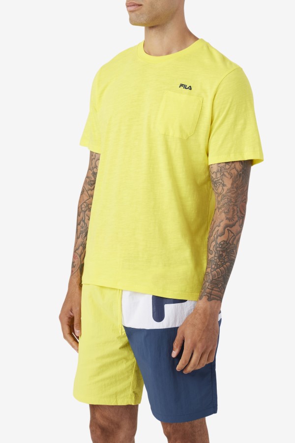 Fila Yellow/Navy Dilki Crew