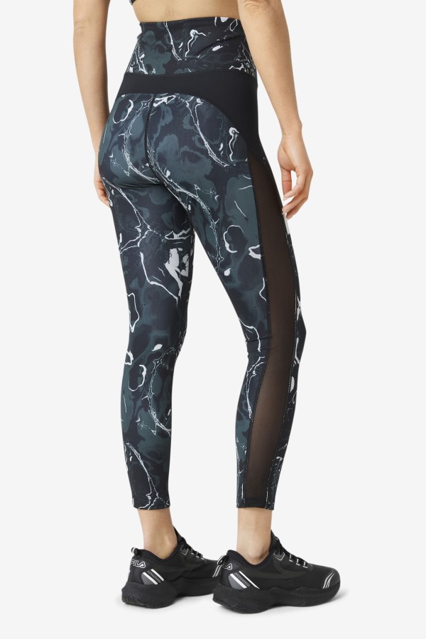 Forza Contrast 7/8 Leggings Fila Black Marble