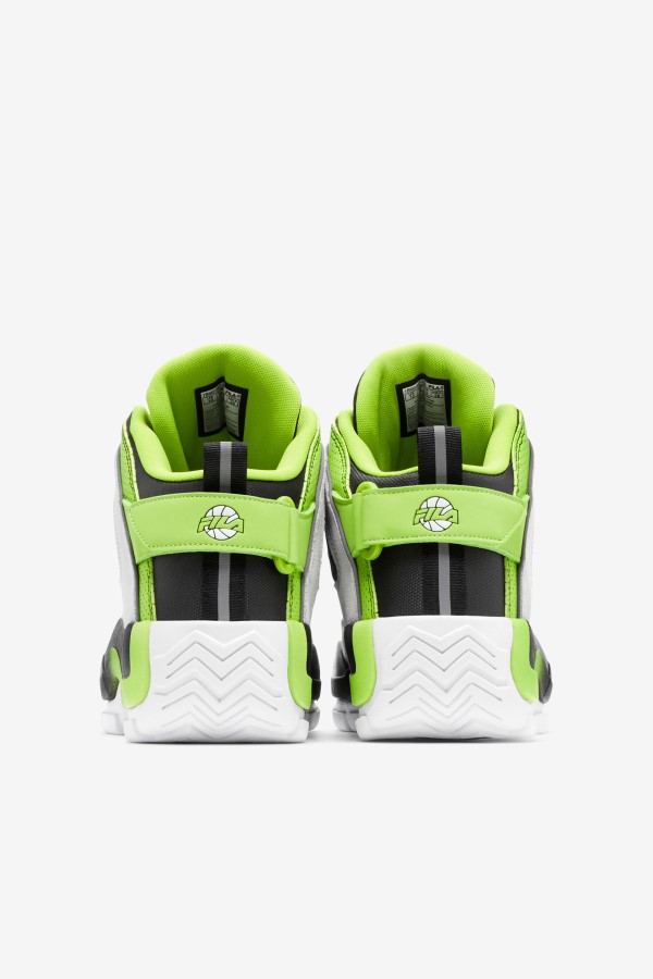 Men\'s Grant Hill 2 Fila White/Black/Acid Lime