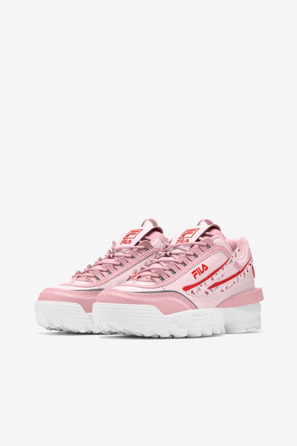 Fila Coral Blush/Pink/White Women\'s Disruptor 2 Exp