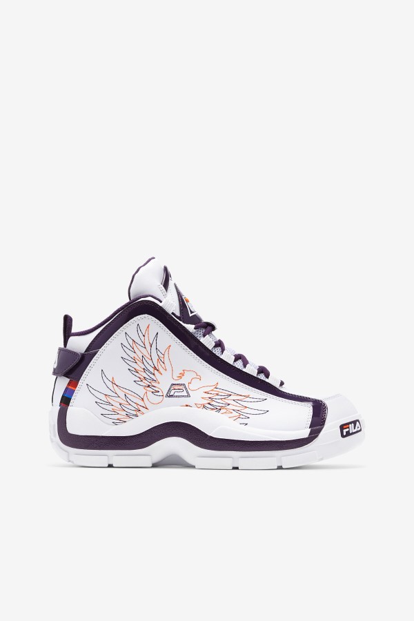 White/Purple Pennant/Orange Fila Women's Grant Hill 2 History