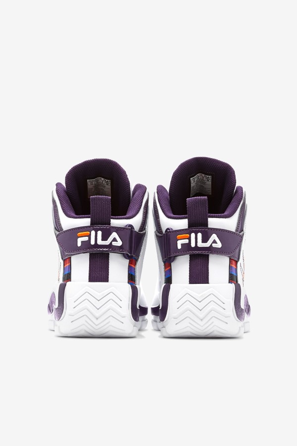 White/Purple Pennant/Orange Fila Women\'s Grant Hill 2 History