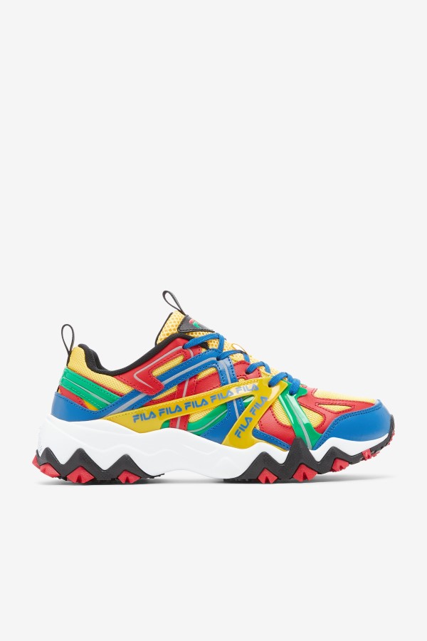 Fila Lemon/Red/Imperial Blue Men's Electromont