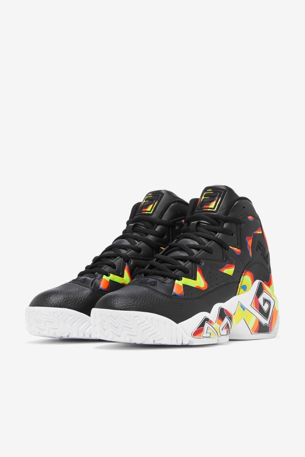 Fila Black/Red Orange/Red Men\'s MB