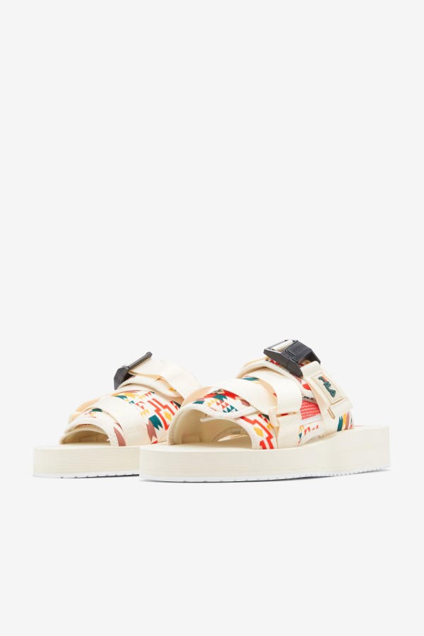 Fila Men\'s Sol-Slide V2 Gardenia/June Bug/Adobe