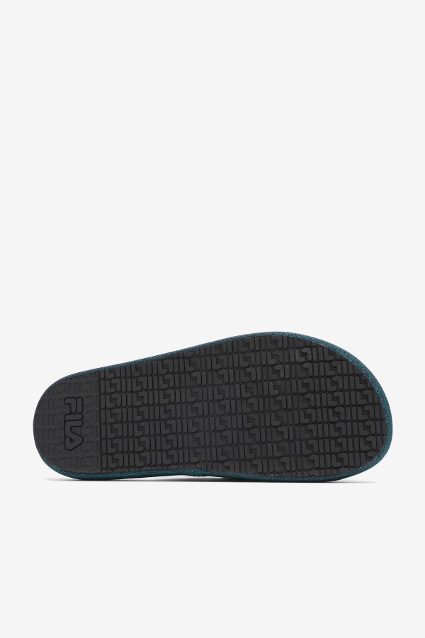 Black/June Bug/Saffron Fila Men\'s Atlas Slide