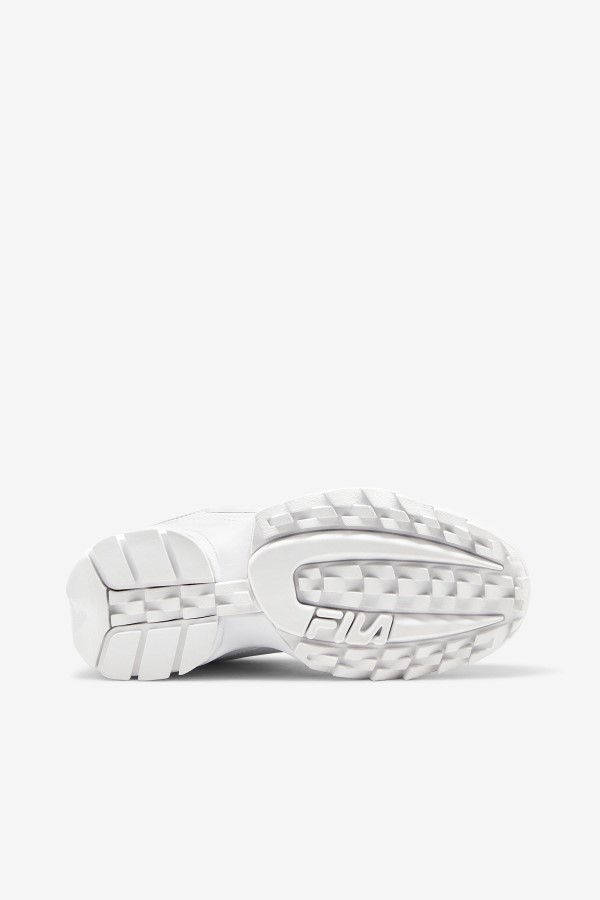 Triple White Fila woMen\'s Disruptor 2 Premium
