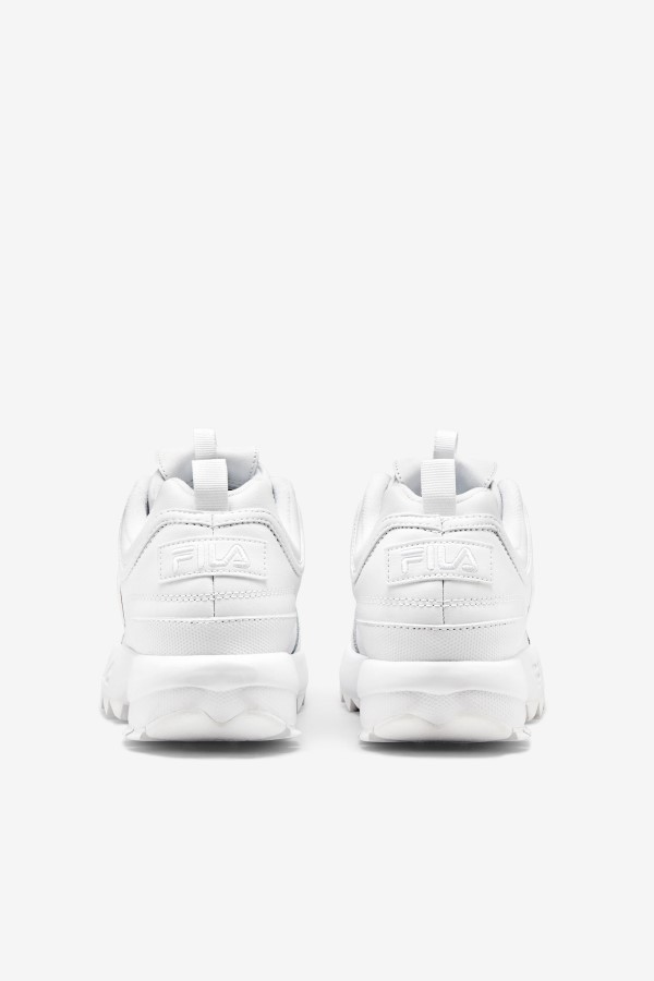 Triple White Fila woMen\'s Disruptor 2 Premium