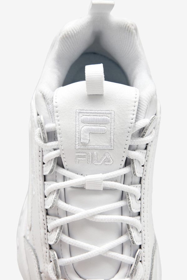 Triple White Fila woMen\'s Disruptor 2 Premium