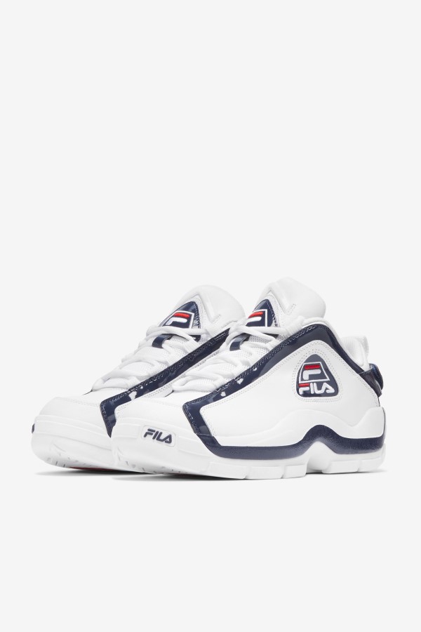 Fila White/Navy/Red Grant Hill 2 Low x 2Pac \'96 Reissue