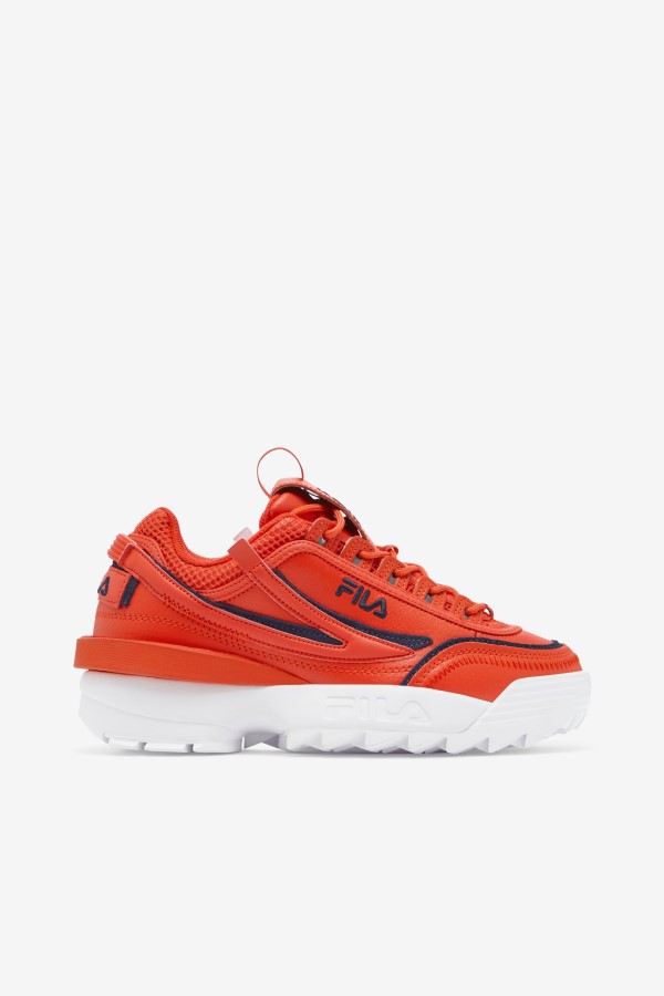 Women's Disruptor 2 Exp Fila Orange.Com/Navy/White