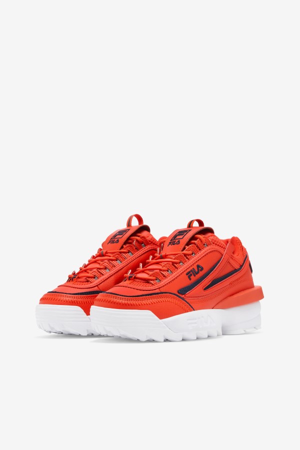 Women\'s Disruptor 2 Exp Fila Orange.Com/Navy/White