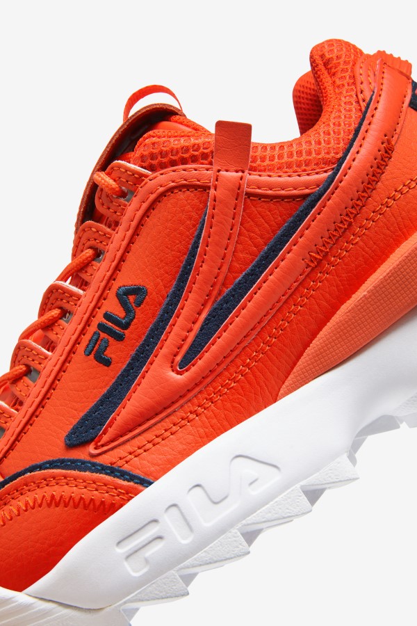 Women\'s Disruptor 2 Exp Fila Orange.Com/Navy/White