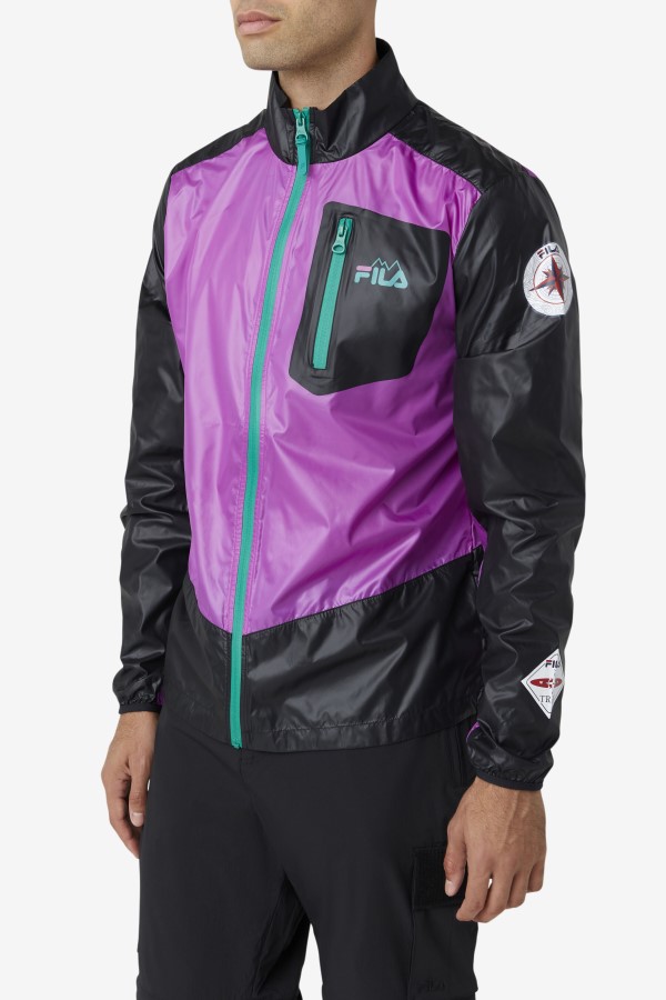 pinnacle jacket Fila Purple/Black/Green