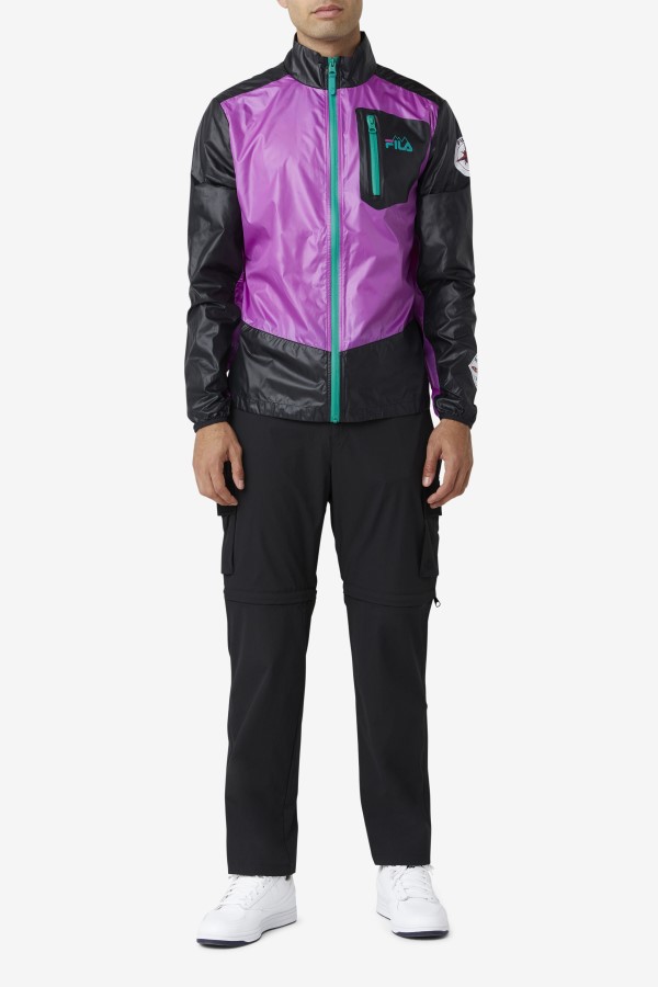 pinnacle jacket Fila Purple/Black/Green
