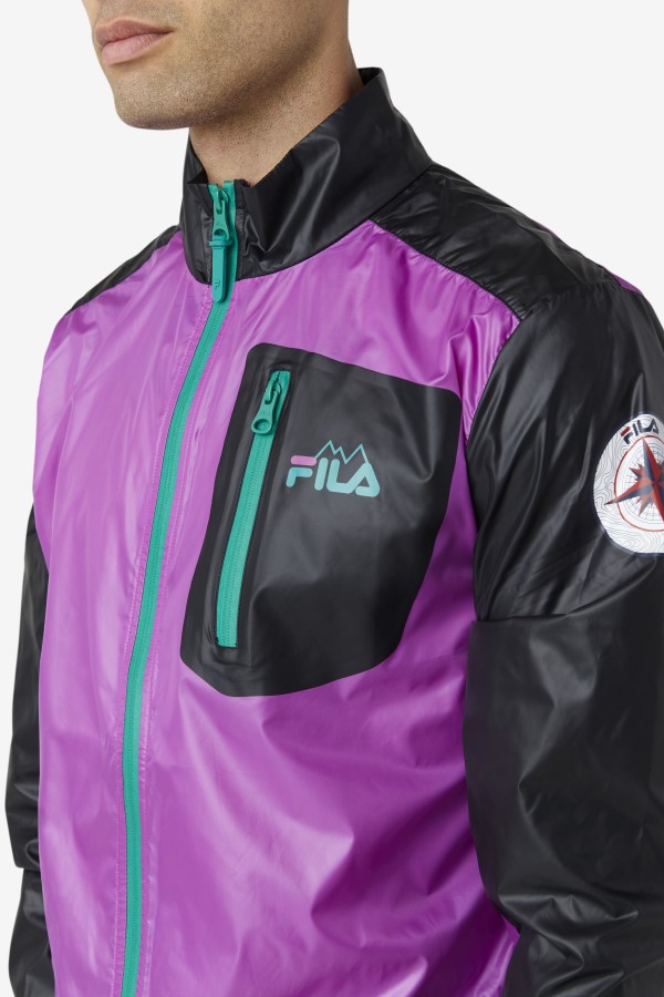 pinnacle jacket Fila Purple/Black/Green