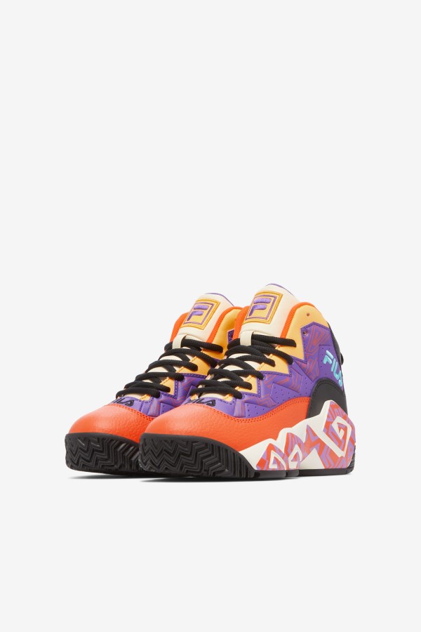 Big Kids\' MB Fila Orange/Purple/Red Orange