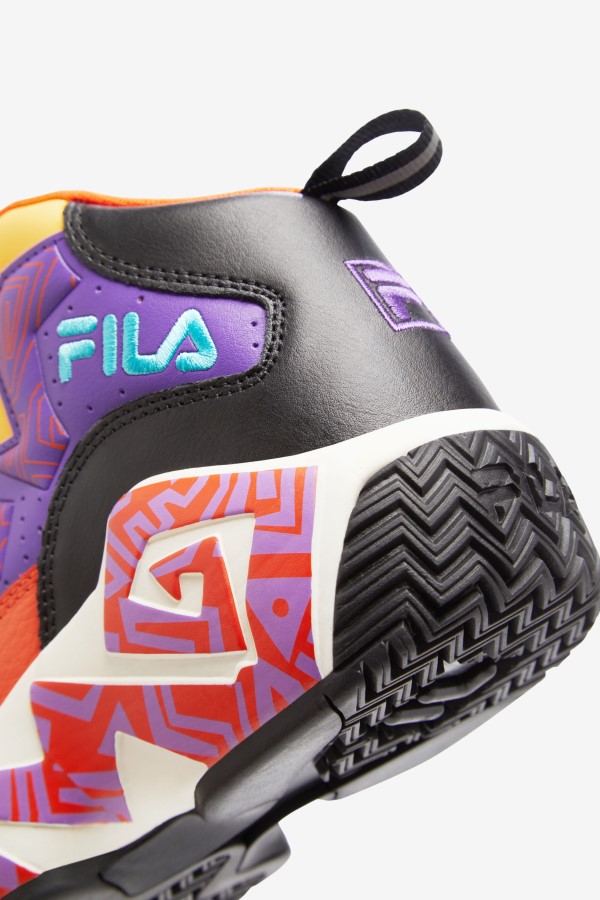 Big Kids\' MB Fila Orange/Purple/Red Orange
