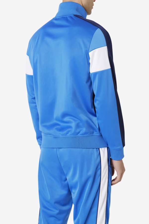 Strong Blue/Navy/White Assembly Track Jacket Fila
