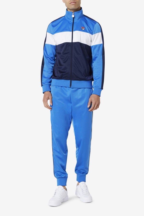 Strong Blue/Navy/White Assembly Track Jacket Fila