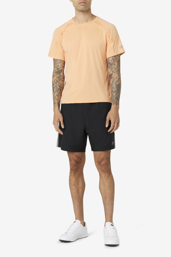 Cantaloupe Fila Pickleball Short Sleeve Crew