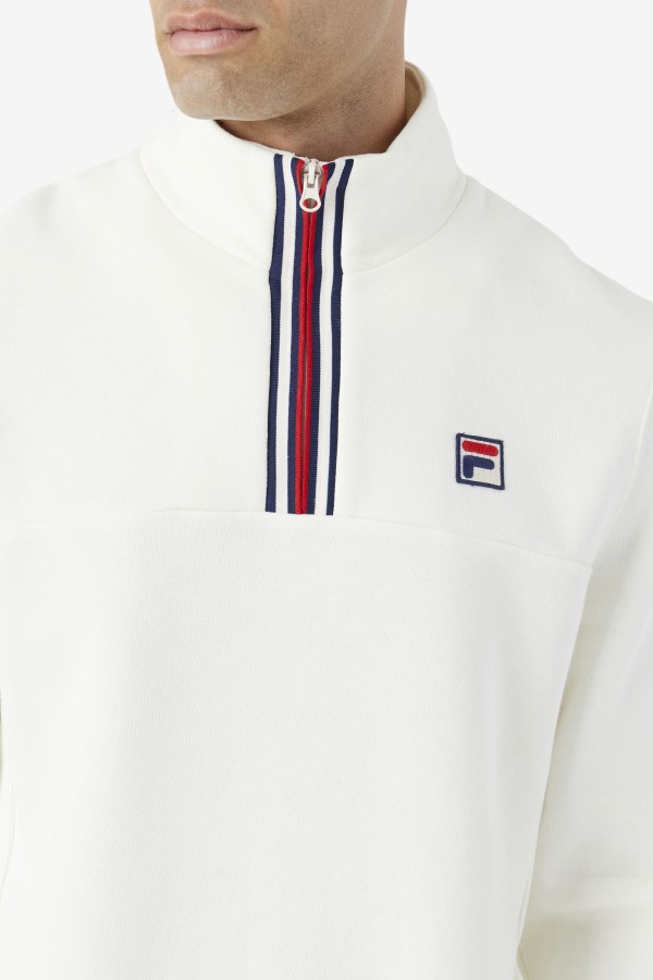 Fila Weston Half Zip Egret
