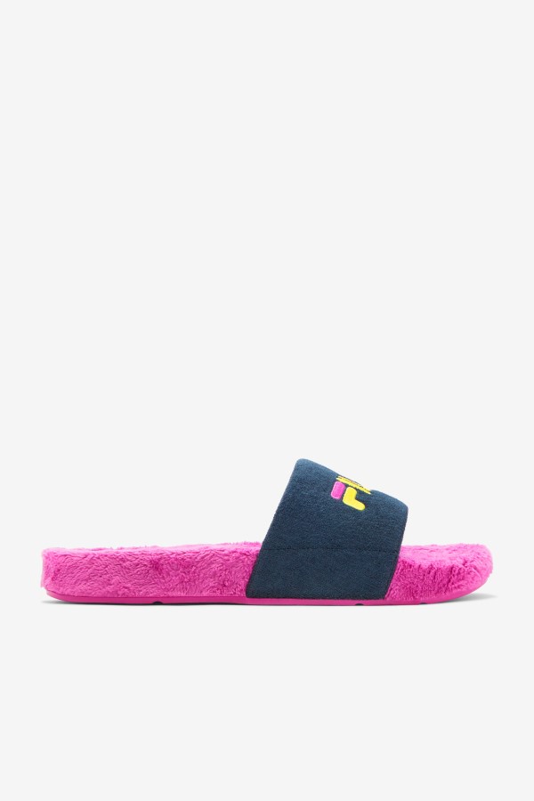 Fila Terry Drifter Slide Ocean/Purple/Yellow
